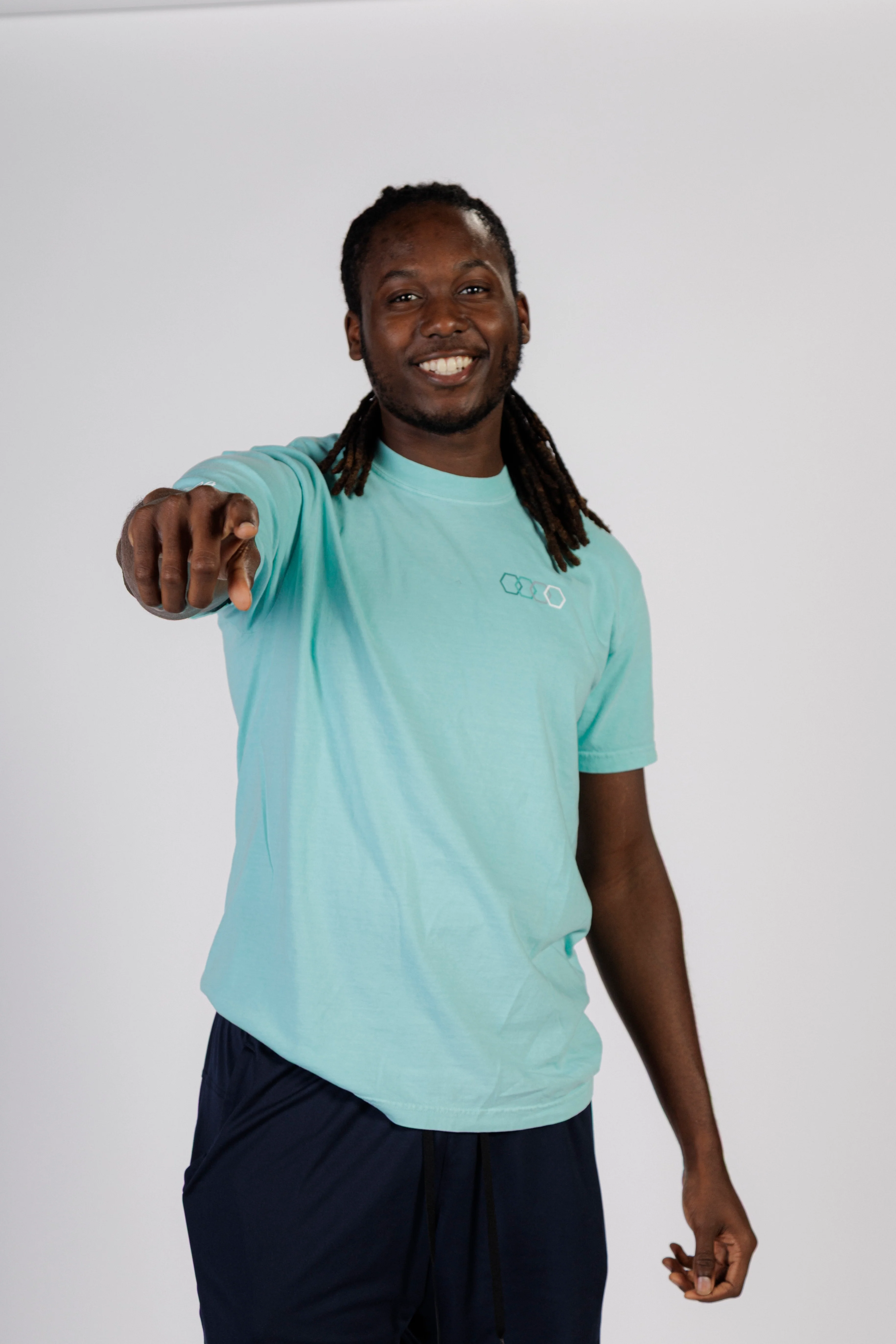 Teal Cotton Shirt - COMFORT COLORS - Image 5